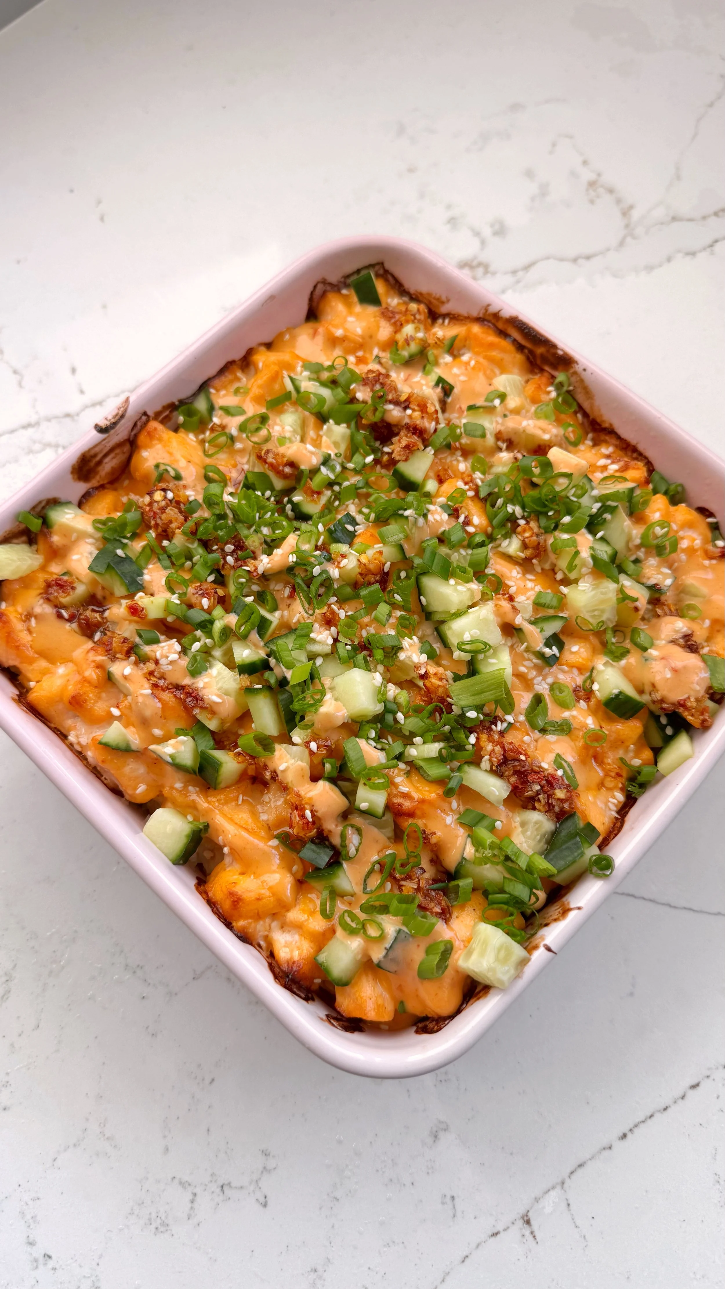 Bang Bang Salmon Bake