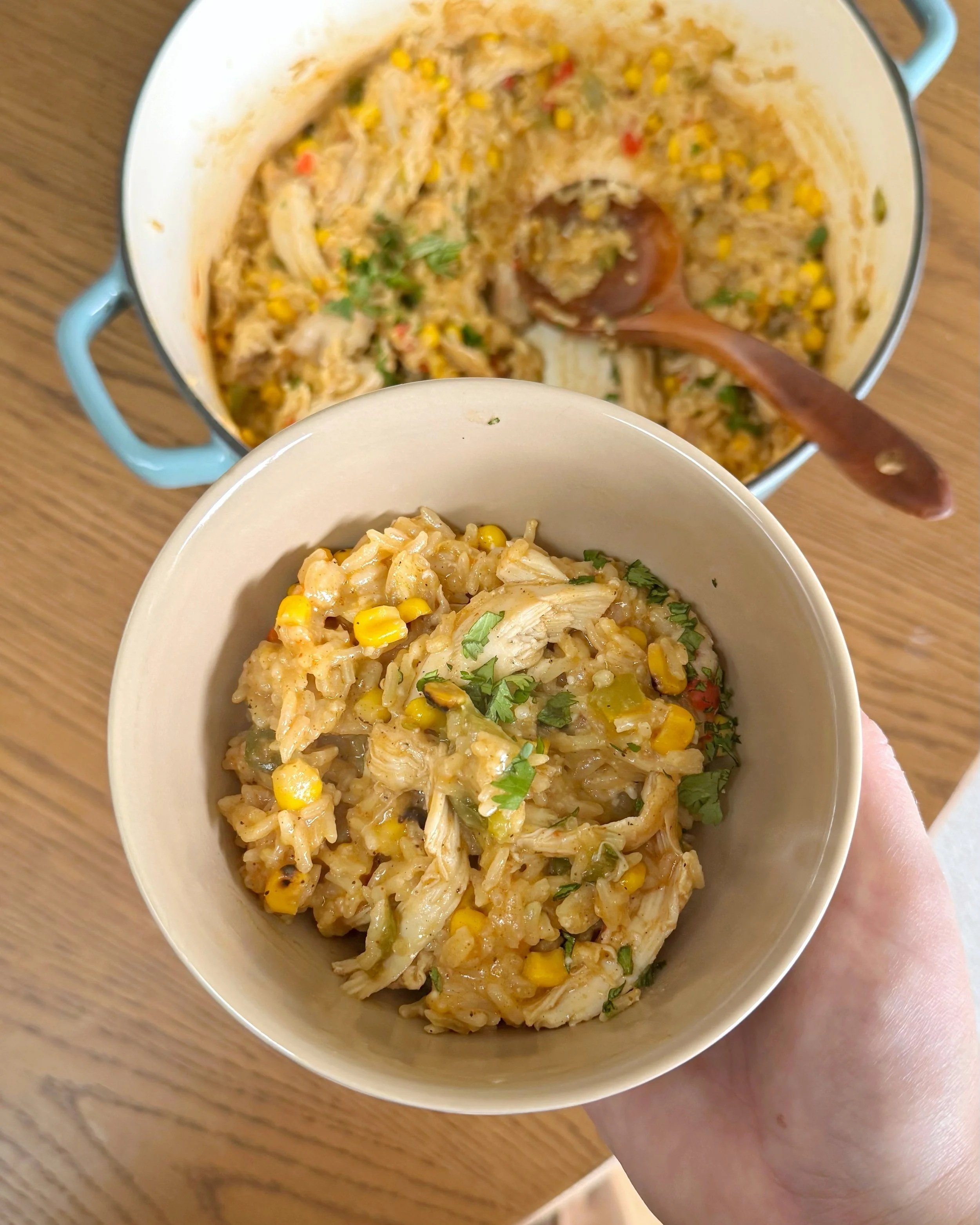 Chili Lime Chicken & Rice Skillet — Cailee Eats