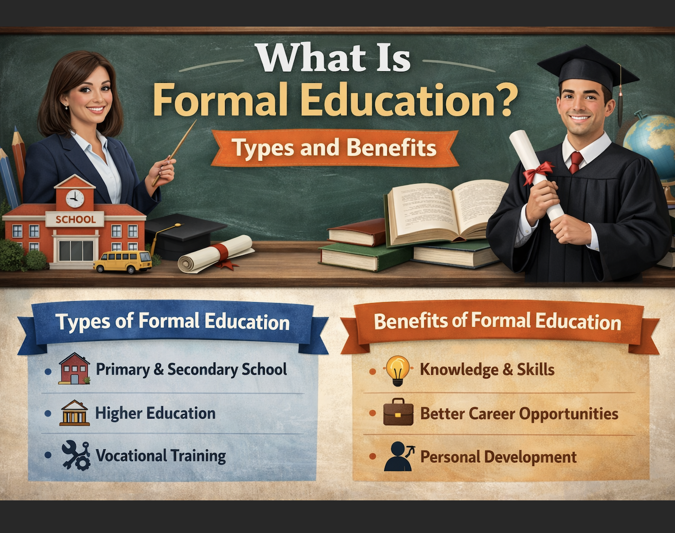 What Is Formal Education? Types and Benefits
