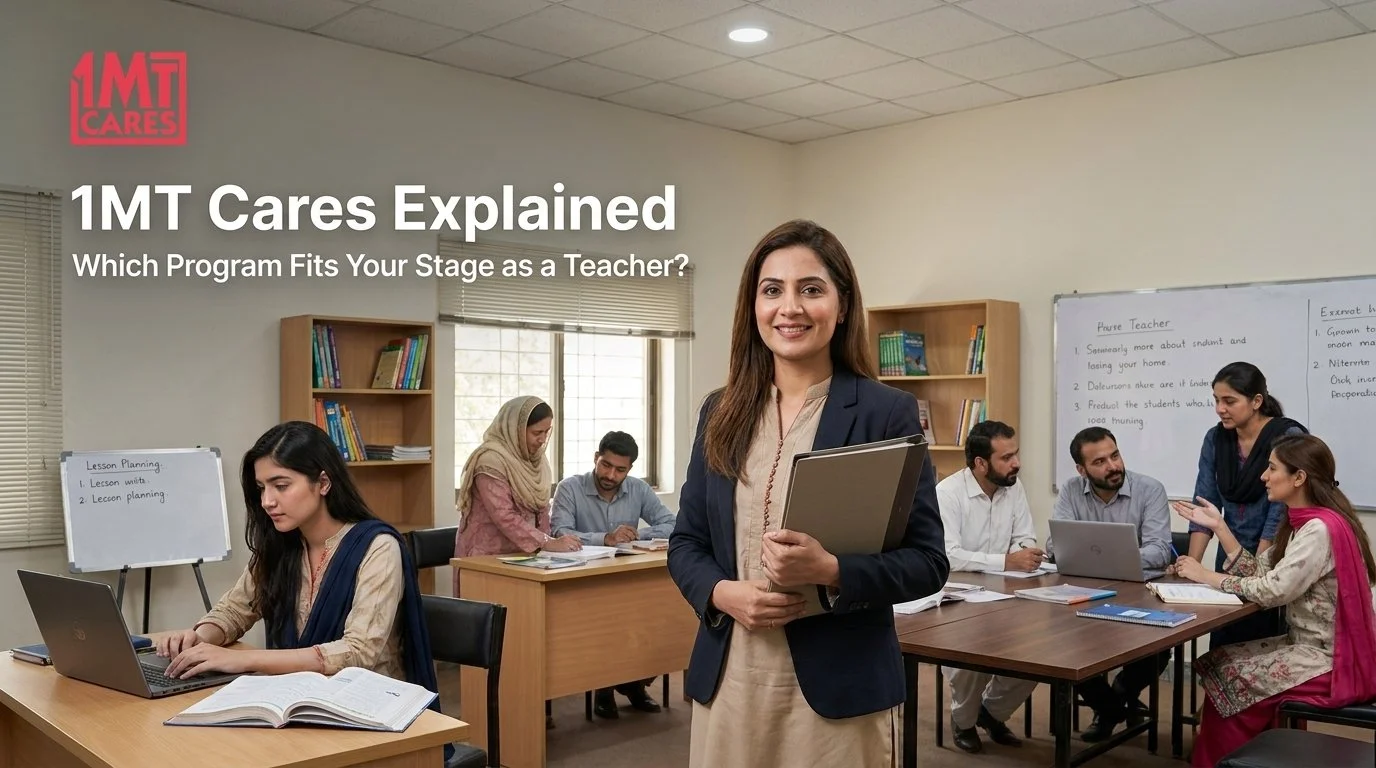 1MT Cares Explained: Which Program Fits Your Stage as a Teacher?