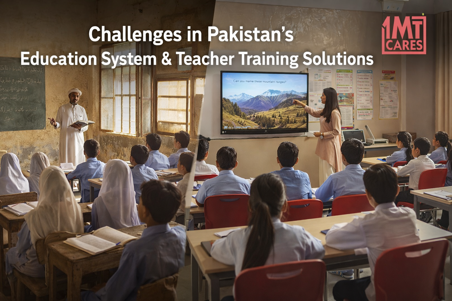 Discover literacy gaps, curriculum issues, and teacher shortages in Pakistan, plus sustainable teacher training solutions for long-term education reform.