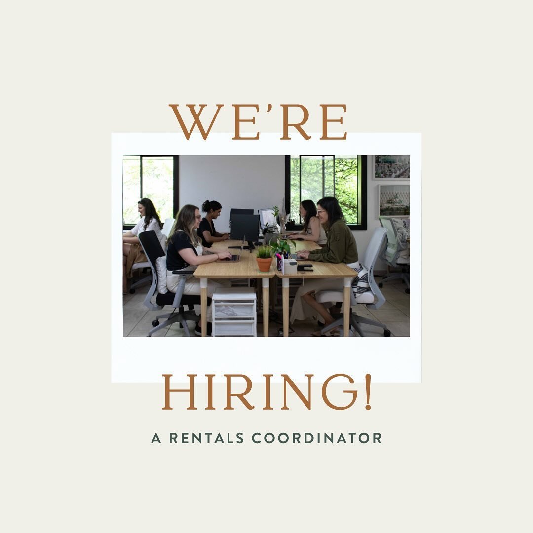 We&rsquo;re growing! TELL YOUR FRIENDS!!

We&rsquo;re on the hunt for kind, dedicated and awesome peeps for our rentals &amp; warehouse teams 🥰 We put a lot of effort into hiring the best people that fit our culture and values. We give a damn about 