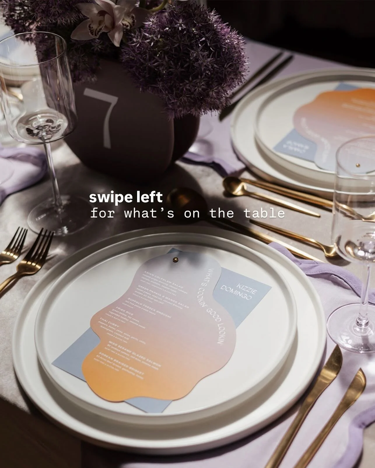 pssttt we saved you a seat!! 💜

planner: @werkandwed
florals: @ecorce.flowers
decor design &amp; rentals: @bespokedecor
photography: @theapartmentphoto
videography: @studio_good_vp
venue: @swallowfieldfarm55
catering: @blackwalnutcatering 
bar servi