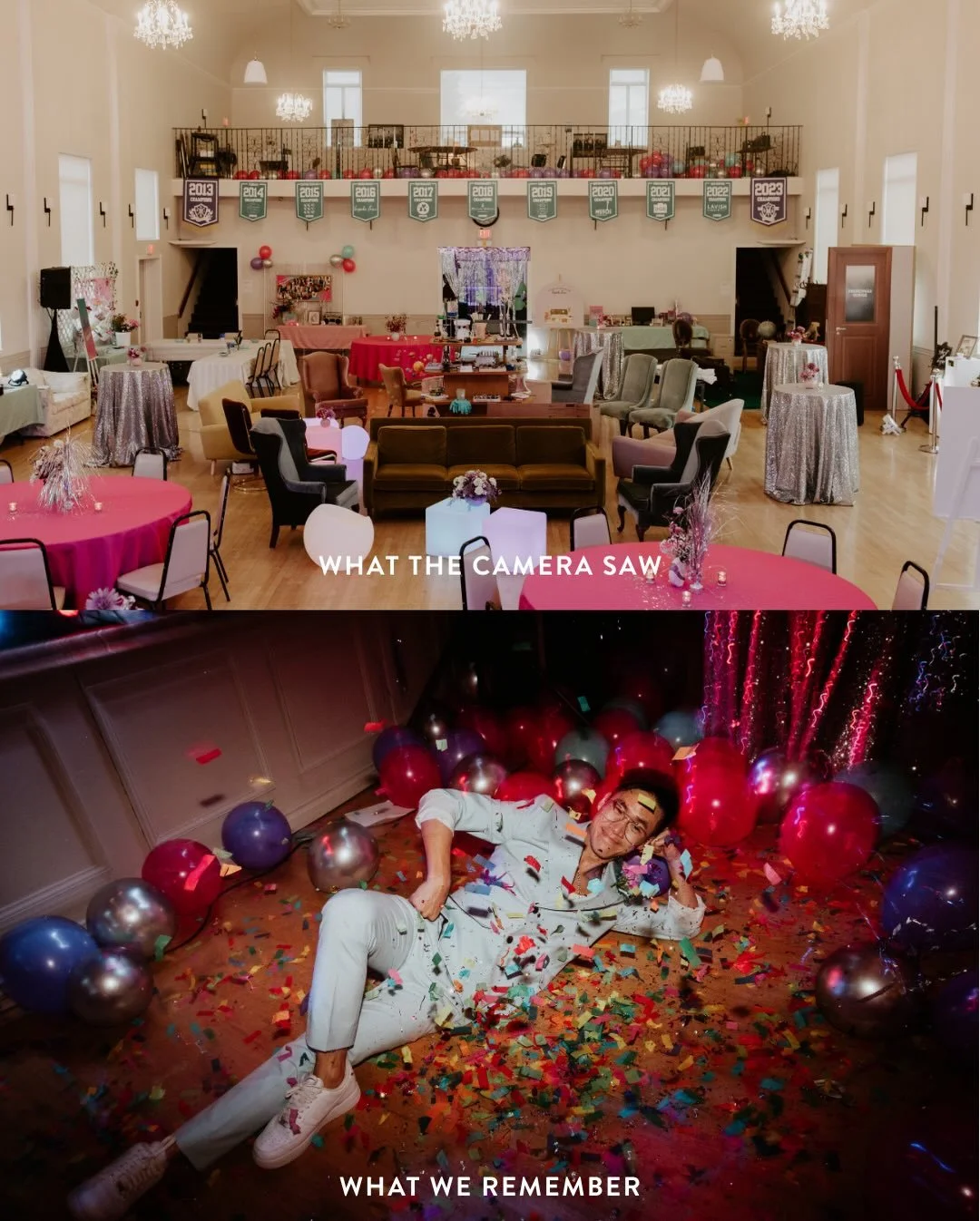 it&rsquo;s really not just decor, it&rsquo;s a vibe and that makes it memorable 🥹 can you believe it&rsquo;s been two years since our iconic 80&rsquo;s prom party?! it truly just feels like yesterday

#eventdecor #eventdesign #decorrentals #rentalde