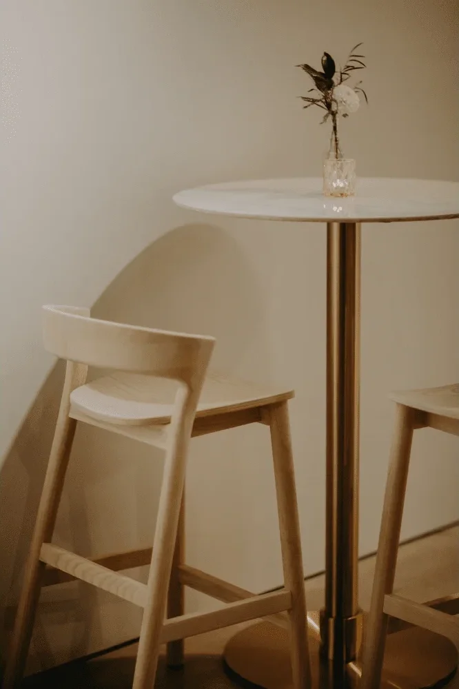 COCKTAIL TABLES + BAR STOOLS