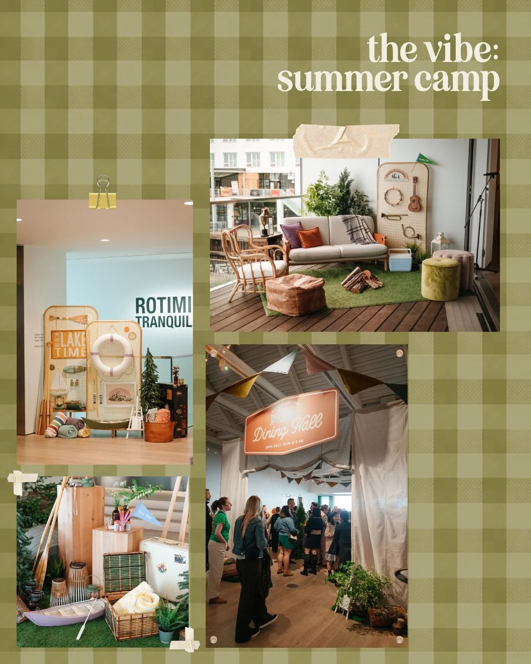 heard it&rsquo;s going to be summer camp season&hellip; and we&rsquo;re all in 🏕️🌼 #yvrevents #eventdecoration #eventrentals