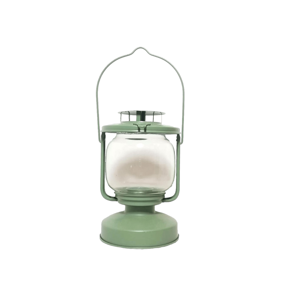 GREEN TEALIGHT LANTERN
