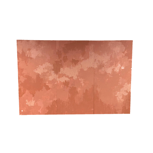 DOUBLE SIDED CORAL & WHITE BACKDROP