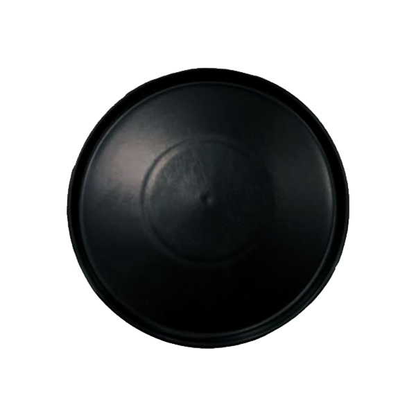 MATTE BLACK CERAMIC CHARGER