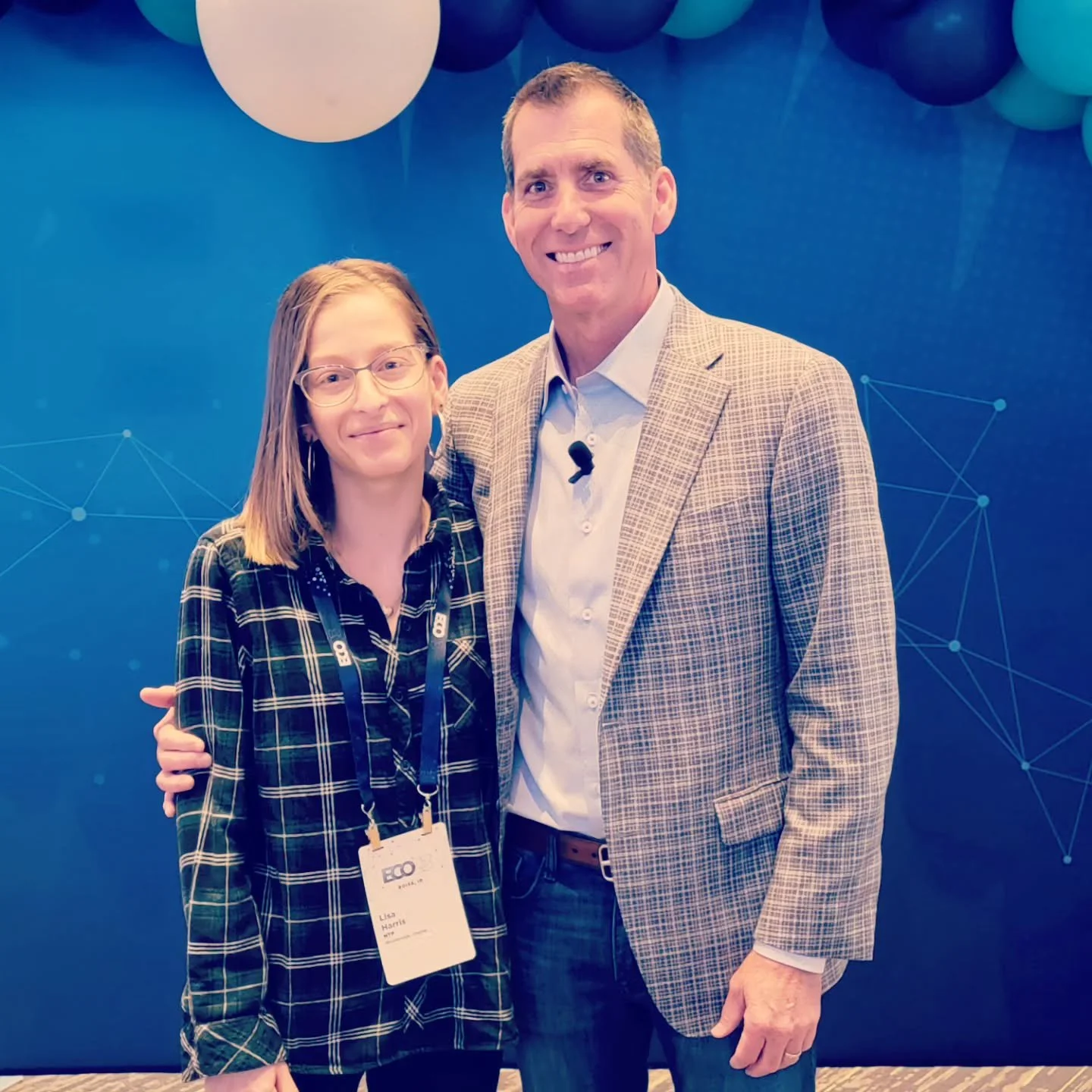 I had so much fun this year ECO, which stands for exponential clinical outcomes.

So, a little back story here... Before I even thought about going back to school, I bought a documentary series on depression, anxiety, and dementia. This is where my l