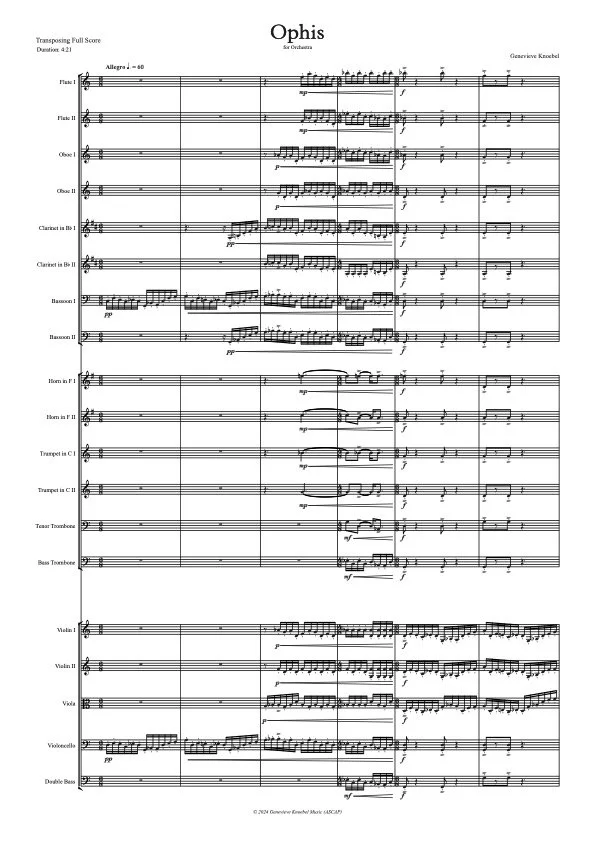 Ophis - for Orchestra (2024)
