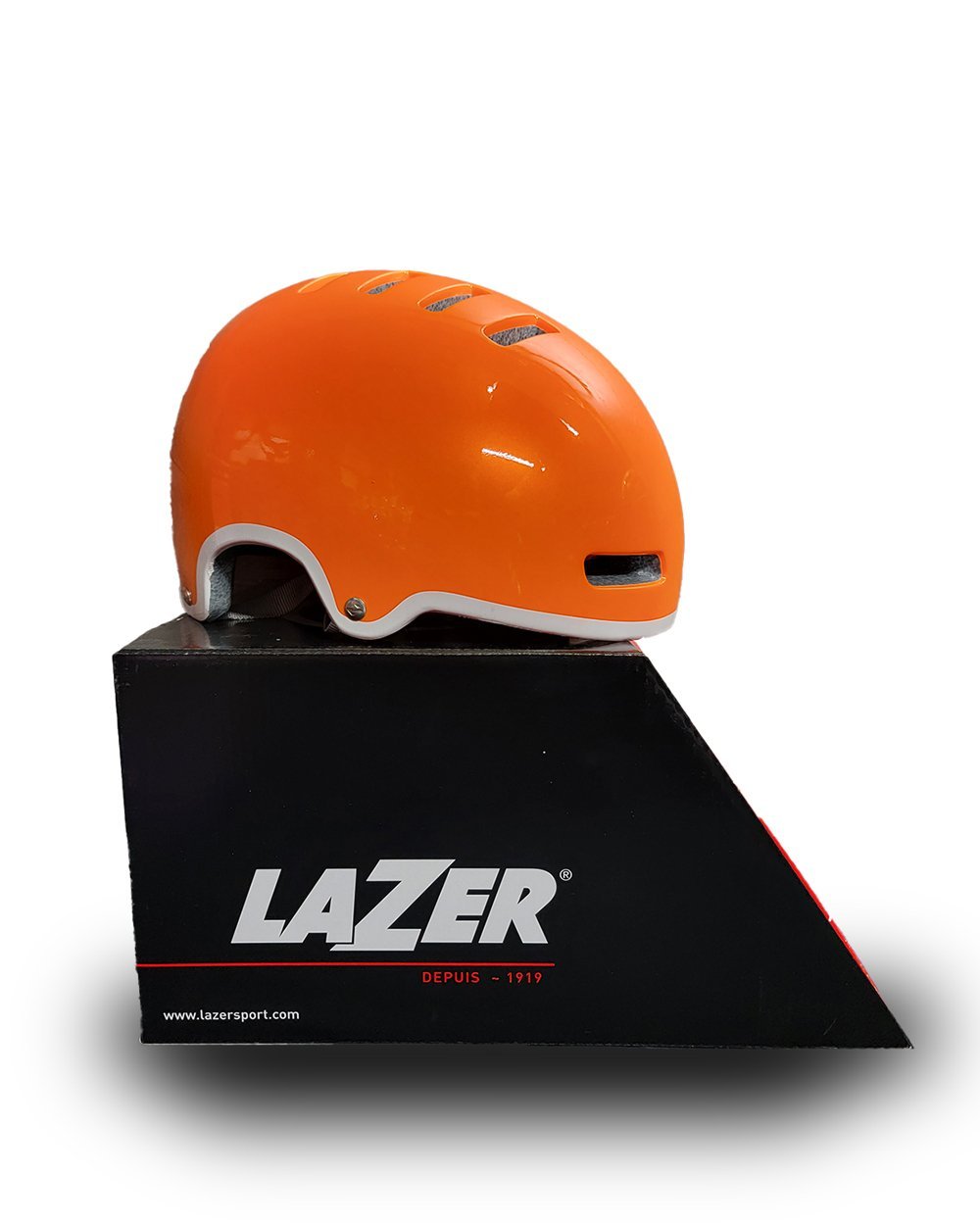 Lazer Armor Flash Orange Helmet