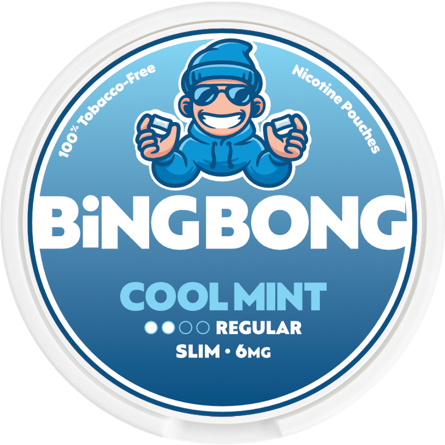 Container of Bing Bong Cool Mint 6mg Thailand