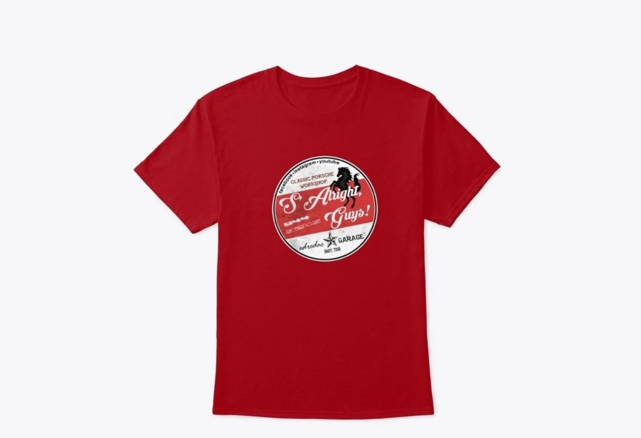 edredas garage shirt