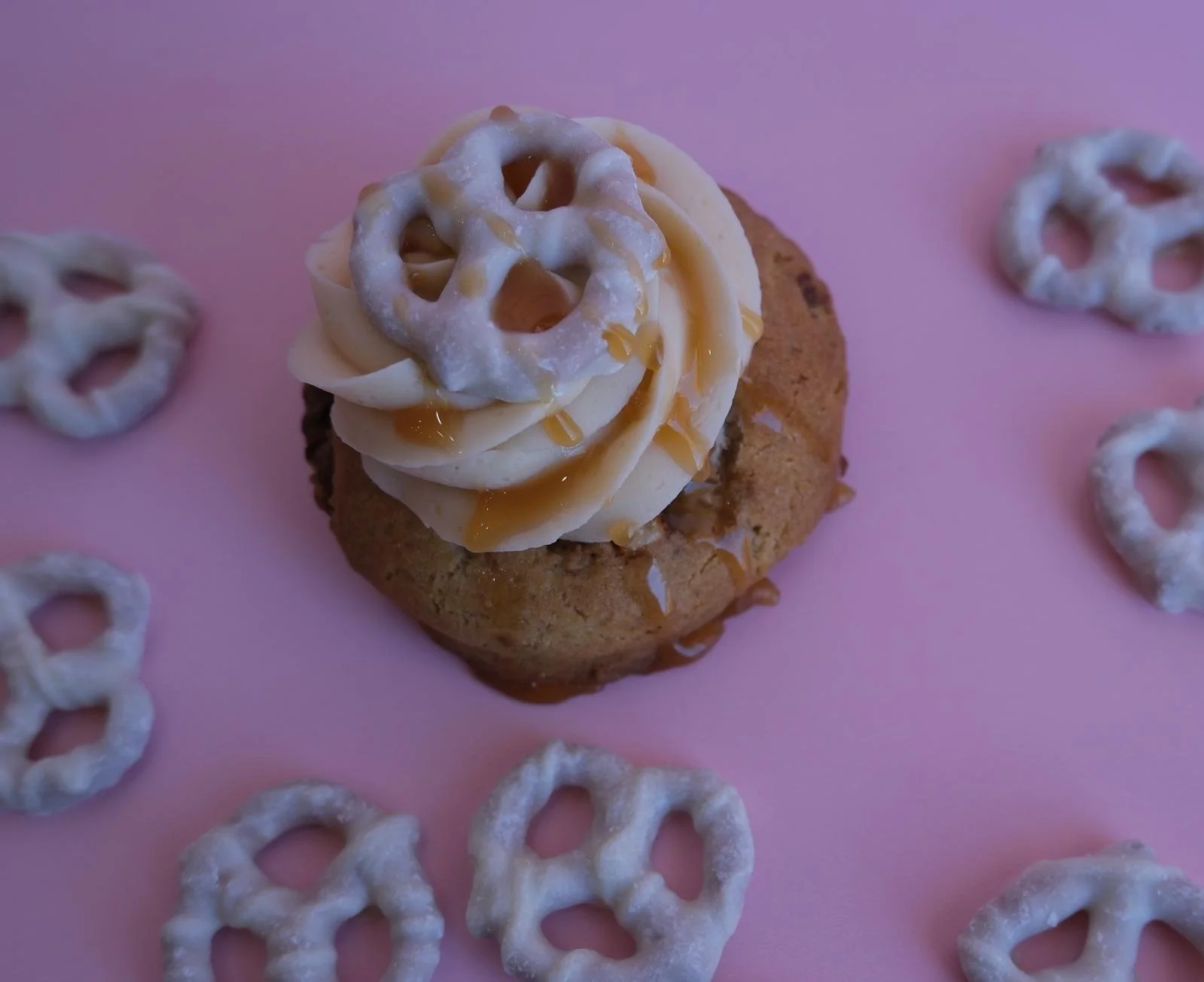 White Chocolate Caramel Pretzel