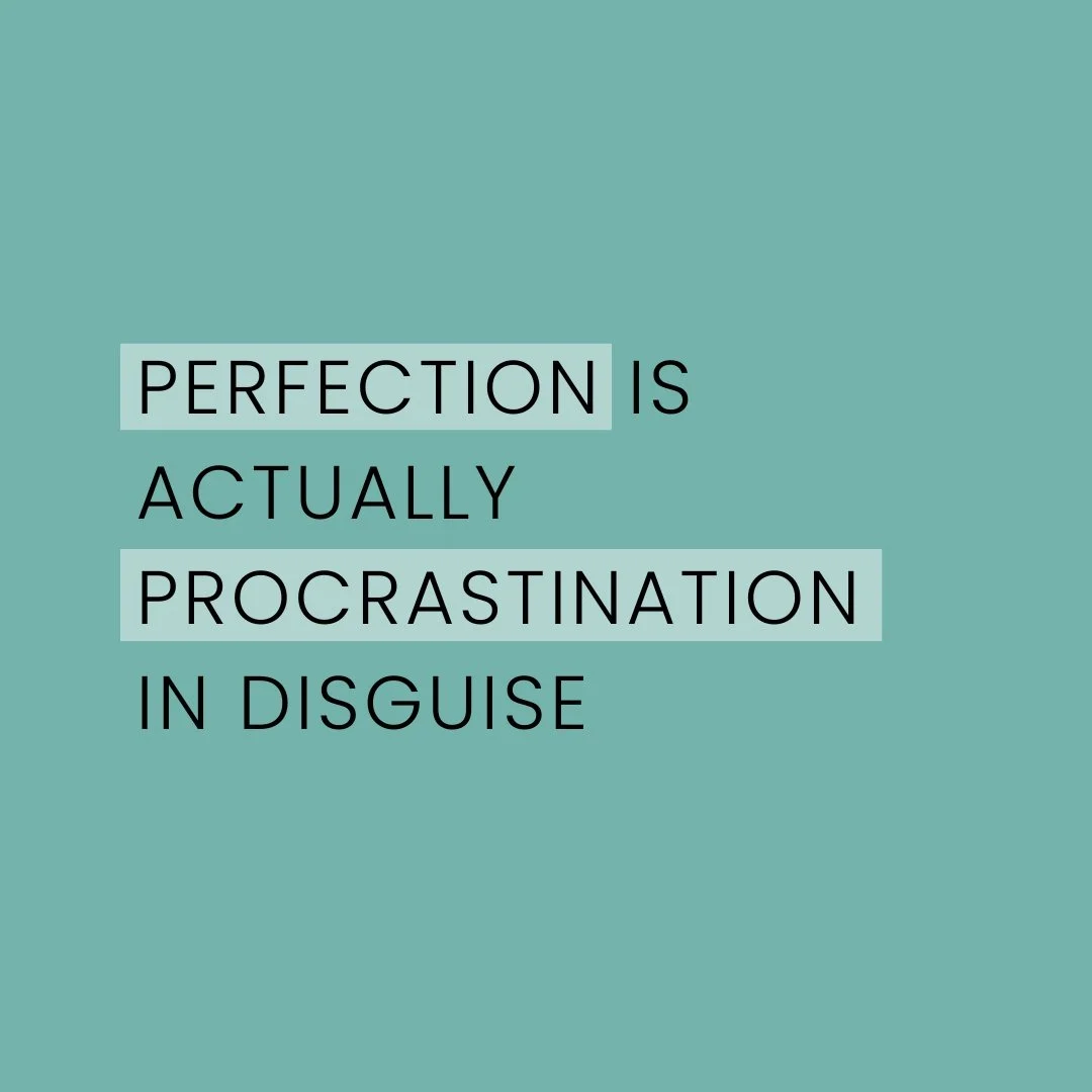 Hello, recovering perfectionist over here 🙋🏻&zwj;♀️

Through my own life experiences and from some clients I've worked with, I've found that the desire for a 'perfectly' organized home can often lead to... no organizing happening at all. The mental