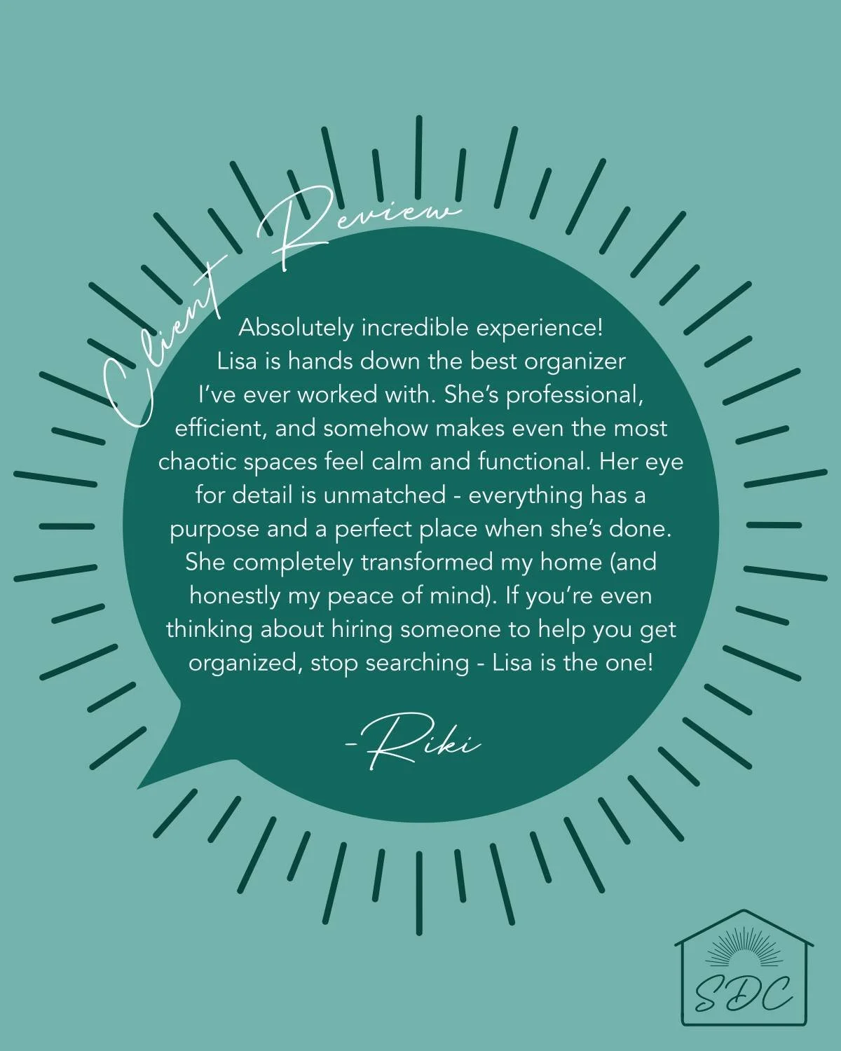 Client Review 🌟

I don&rsquo;t think it will ever get old hearing the impact my work has on how my clients feel in their homes - I say it all the time, but it really is the best part of my job!