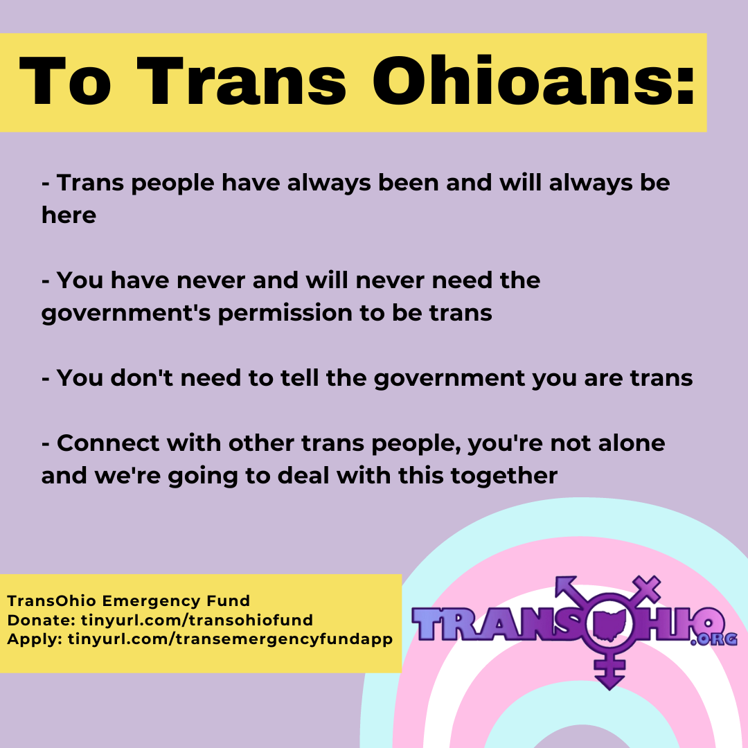 Transohio Facebook Emergency Resources — TransOhio