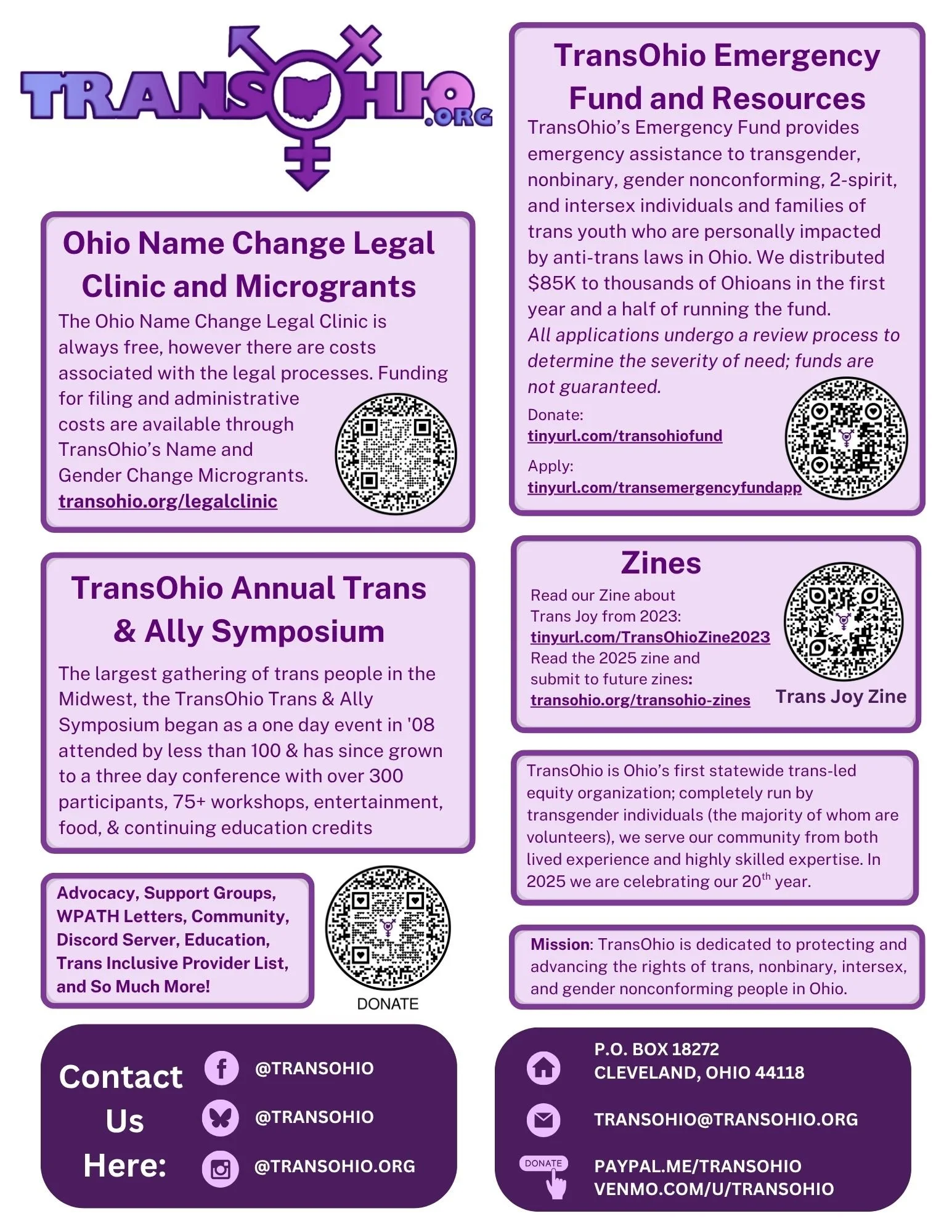 Transohio Facebook Identity Document Guides — TransOhio