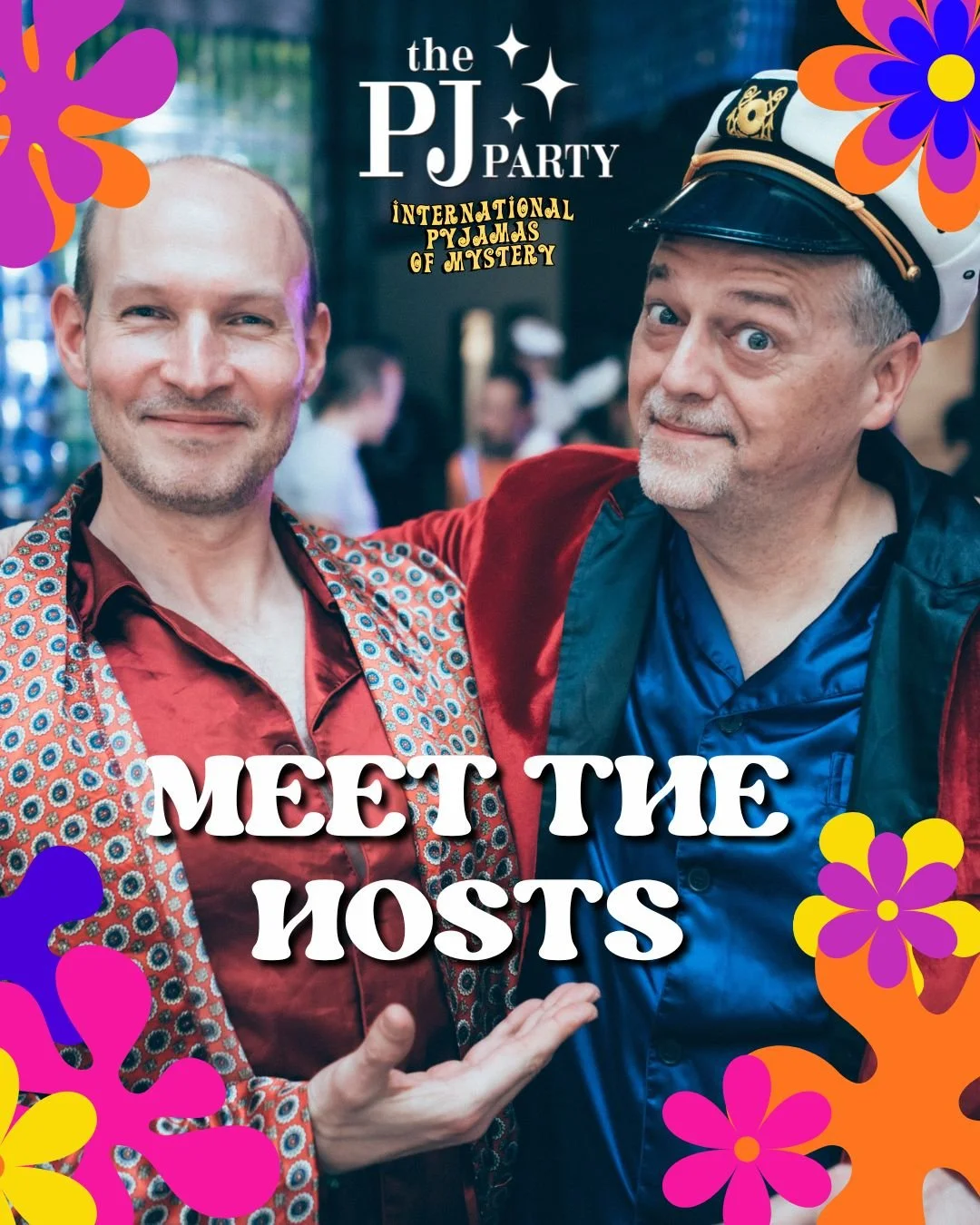 Meet Your Hosts!

The Cannes PJ Party is hosted each year by the groovy filmmakers Maxim Jago and Dave DeBorde. If you spot them around the festival, they may have one or two golden tickets in their pockets... sssshhh....

Maxim: @maximjago
Dave: @de