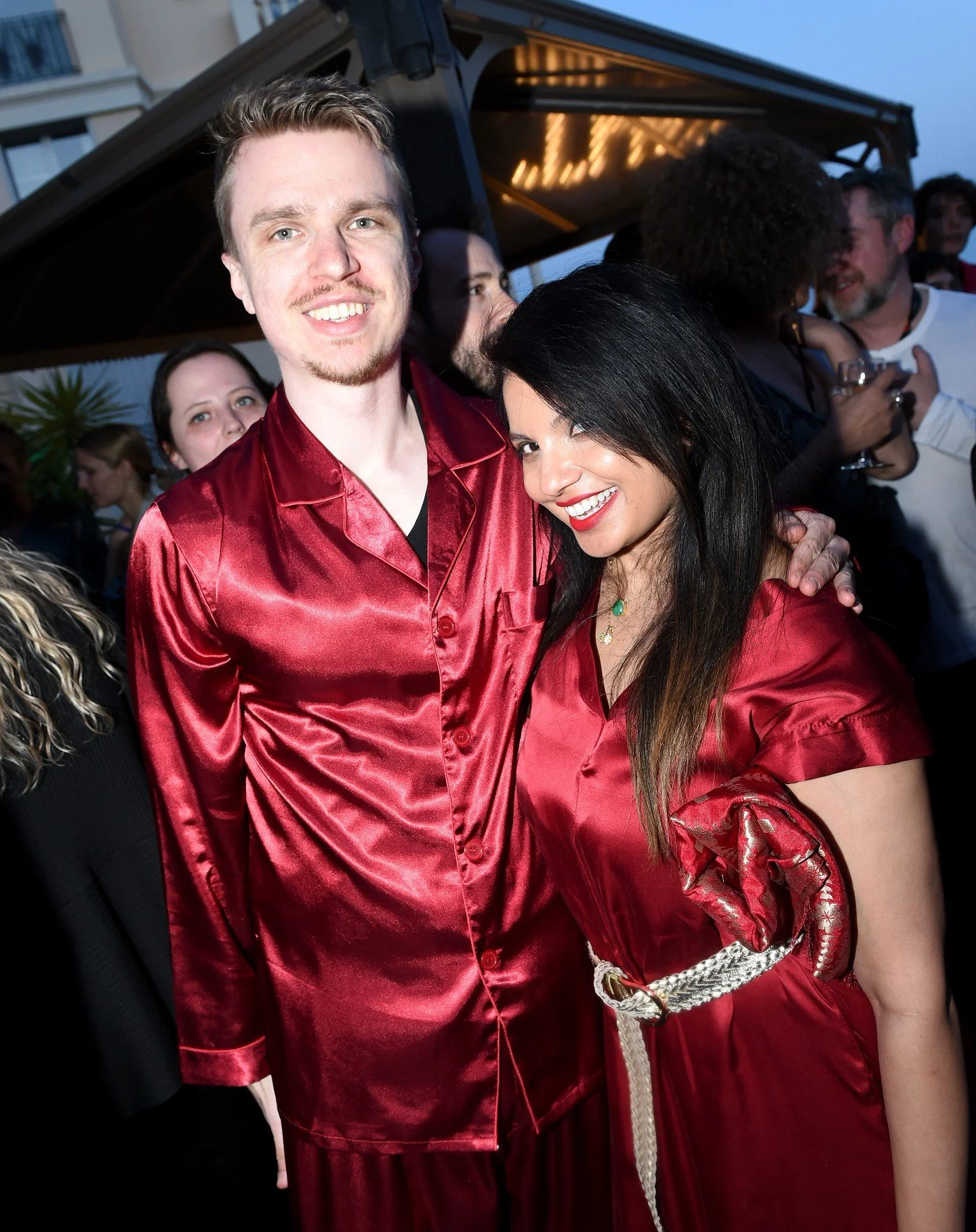 Matching sets or mix-and-match? Either way, it&rsquo;s a vibe. ✨👕 

#ThePJParty #CannesFilmFestival #PJGoals