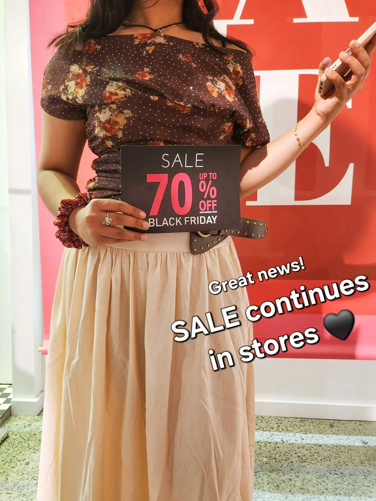 🚨SALE CONTINUES🚨
Shop UP TO 70% OFF sale items from the original price🛍
See you soon!😍

#mirrounz #mirrou #fashionstore #sale #salefashion #nzshopping #newzealand #styleonabudget