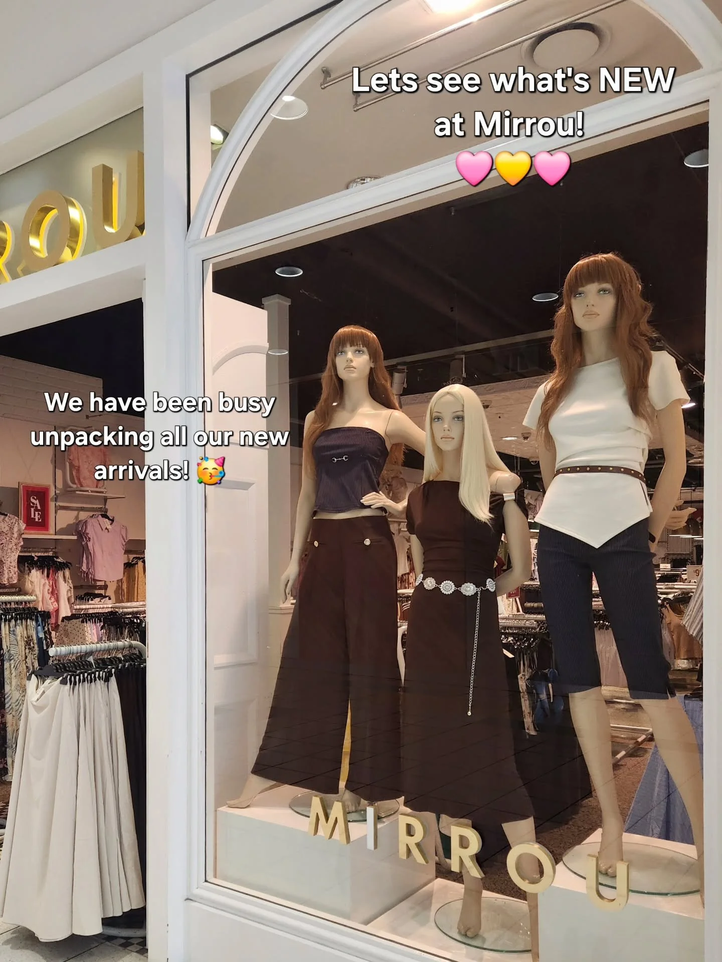 Lets see what's NEW at Mirrou🩷🛍
Our stores are full of new arrivals! Be sure to stop by for a look when you are out and about! 😎

#mirrounz #fashionstore #nzshopping #newzealand #newfashion