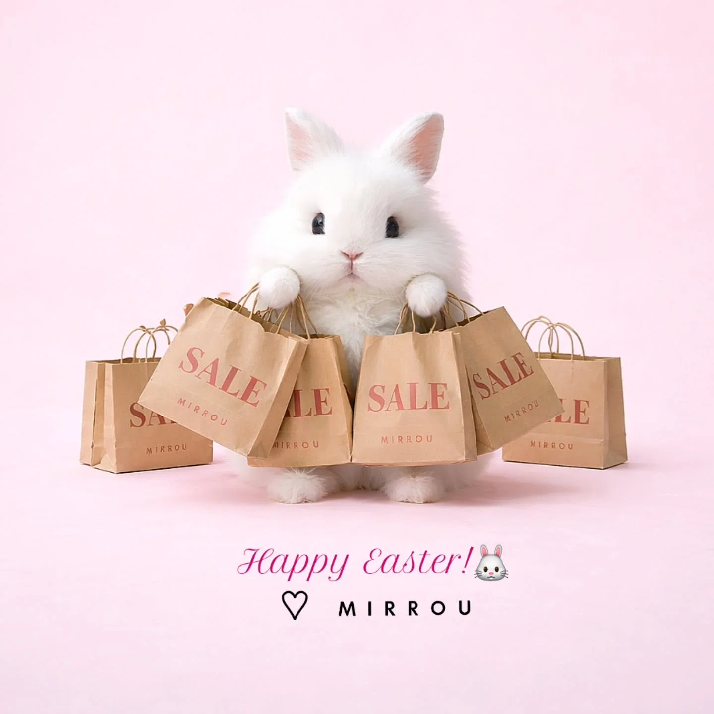 Happy Easter!🐰
♡ Mirrou
