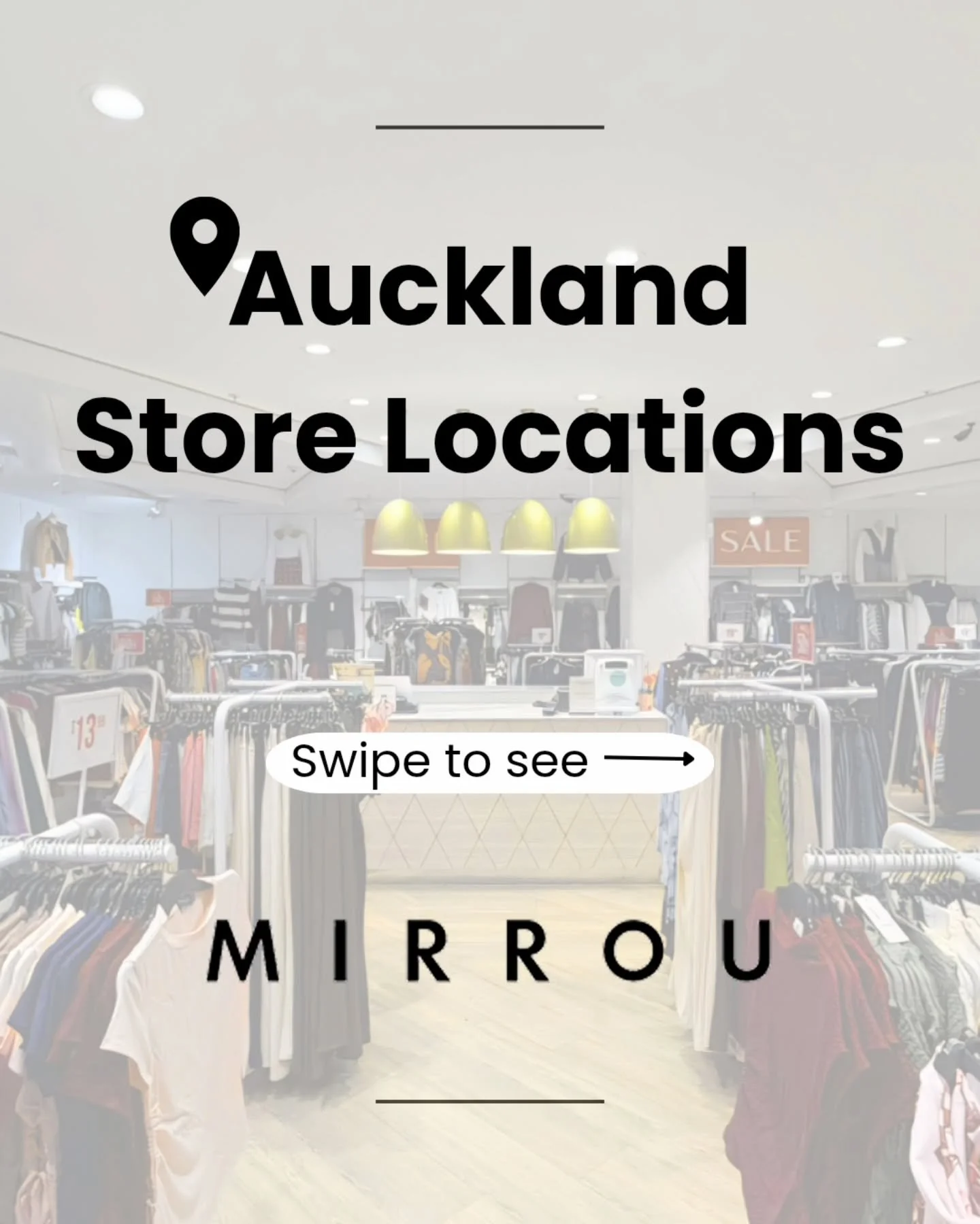 📍We have 9 Mirrou stores in Auckland! Can you spot your local store?👀
In the comments below, let us know which Mirrou store you like to shop at!🥰

📍Sylvia Park
📍WestCity Waitakere
📍Westfield Manukau
📍Westfield St Lukes
📍Dress Smart
📍Botany T