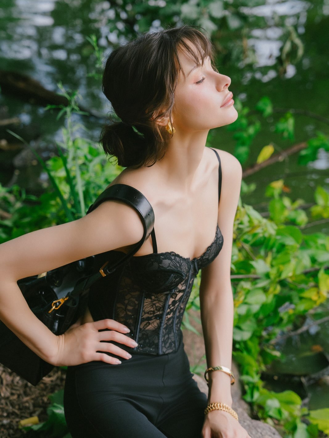 Delicate lace, sleek lines and a little edge &mdash; a statement black look made for effortless confidence in the spring sun.🖤

Discover the new Mirrou Spring Collection in store now.

#Mirrounz #SecretGarden #SpringCollection #SpringStyle #BlackLoo