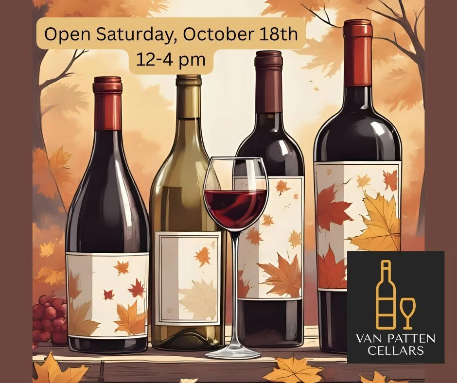We&rsquo;ll be open tomorrow, Saturday, October 18th from 12&ndash;4 pm! Stop by, sip some wine, and soak up a beautiful fall afternoon at the winery. 🍷🍁
https://vpcellars.com/make-a-reservation