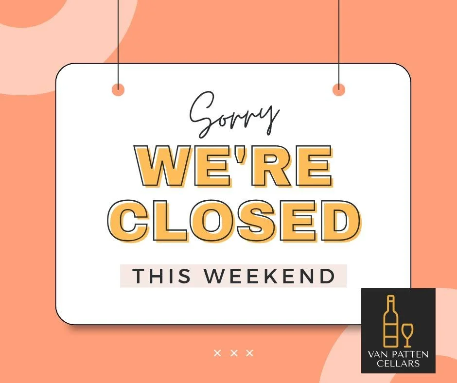 Sorry, we&rsquo;re closed this weekend!
But mark your calendars &mdash; the tasting room will be open Saturday, December 13th from 12&ndash;4 pm. 🍷
https://vpcellars.com/make-a-reservation

We&rsquo;ll also be serving wine @threeblondesonebrightidea