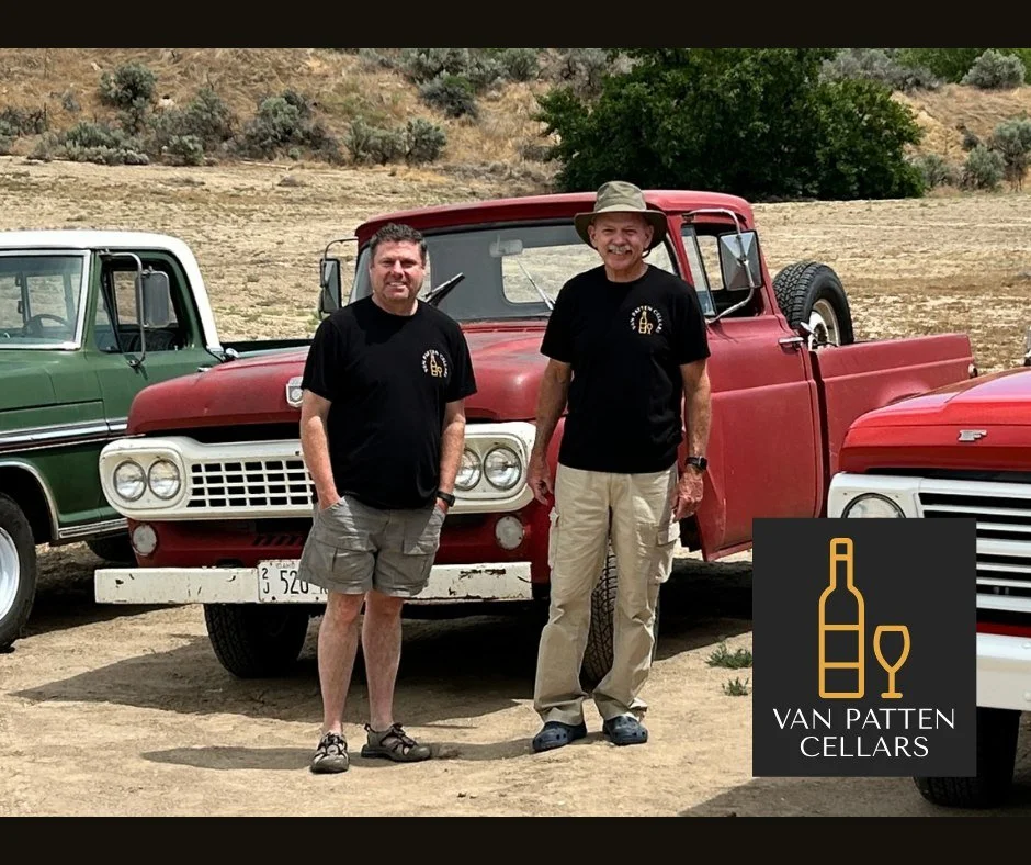 Meet the Owners 🍷
Brothers Mike &amp; Curt Van Patten grew up in Idaho&rsquo;s Magic Valley, where their dad, Howard, was always making homemade fruit wine. After graduating from the University of Idaho and starting their careers, they both landed i