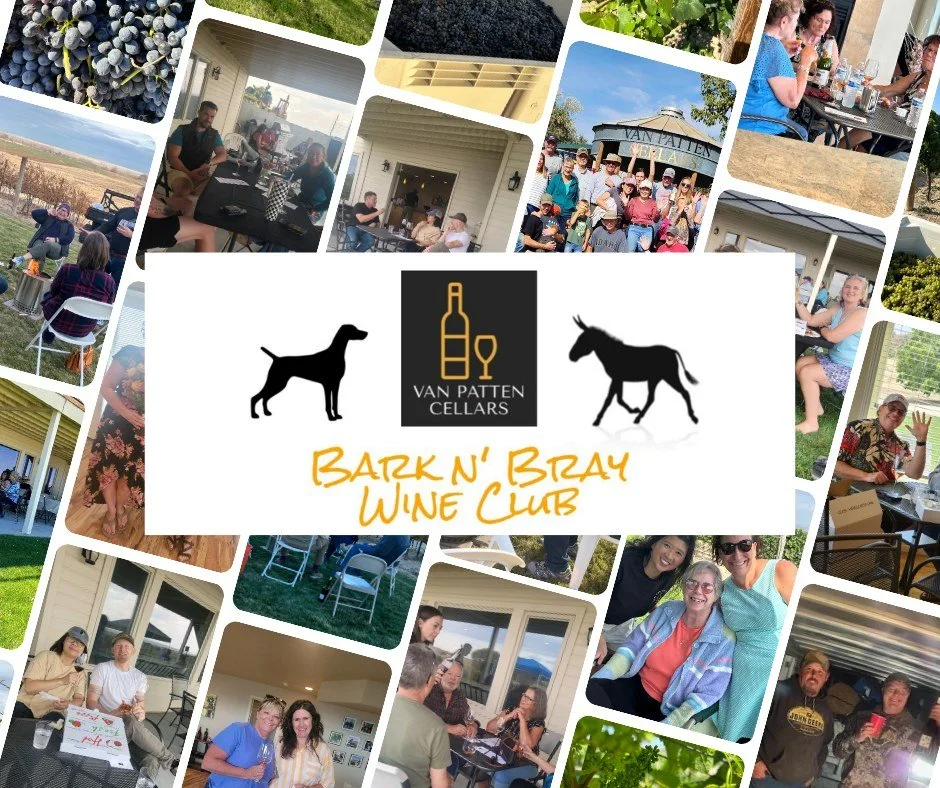 🍷 Meet Our Wine Club Members! 🐾
We&rsquo;re so excited to introduce our Bark n&rsquo; Bray Members &mdash; the heart and soul of our winery. Truly, we wouldn&rsquo;t be the same without you, and we&rsquo;re endlessly grateful for your support.
✨ Sp