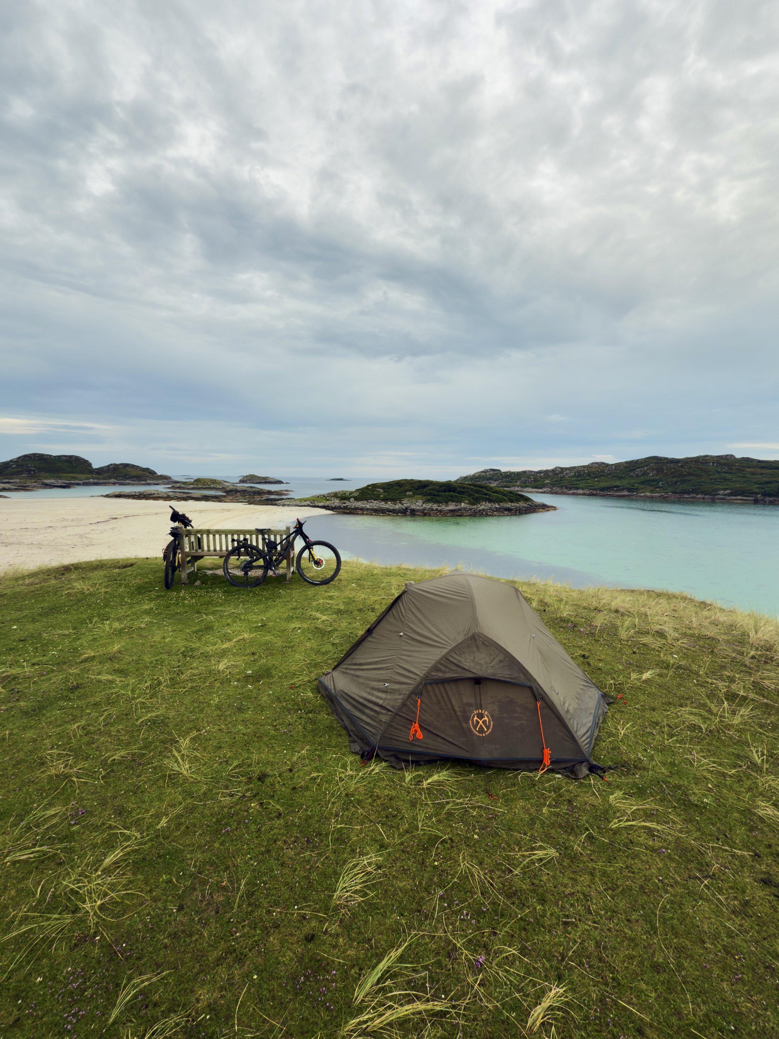 Introduction to bikepacking weekend in Aviemore