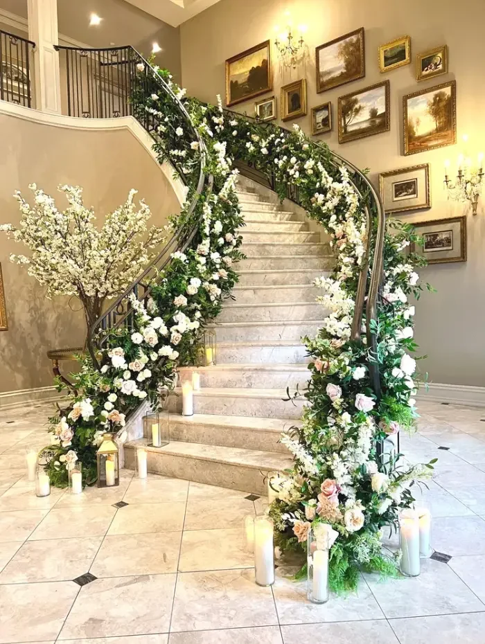 Emerson With Blush Staircase