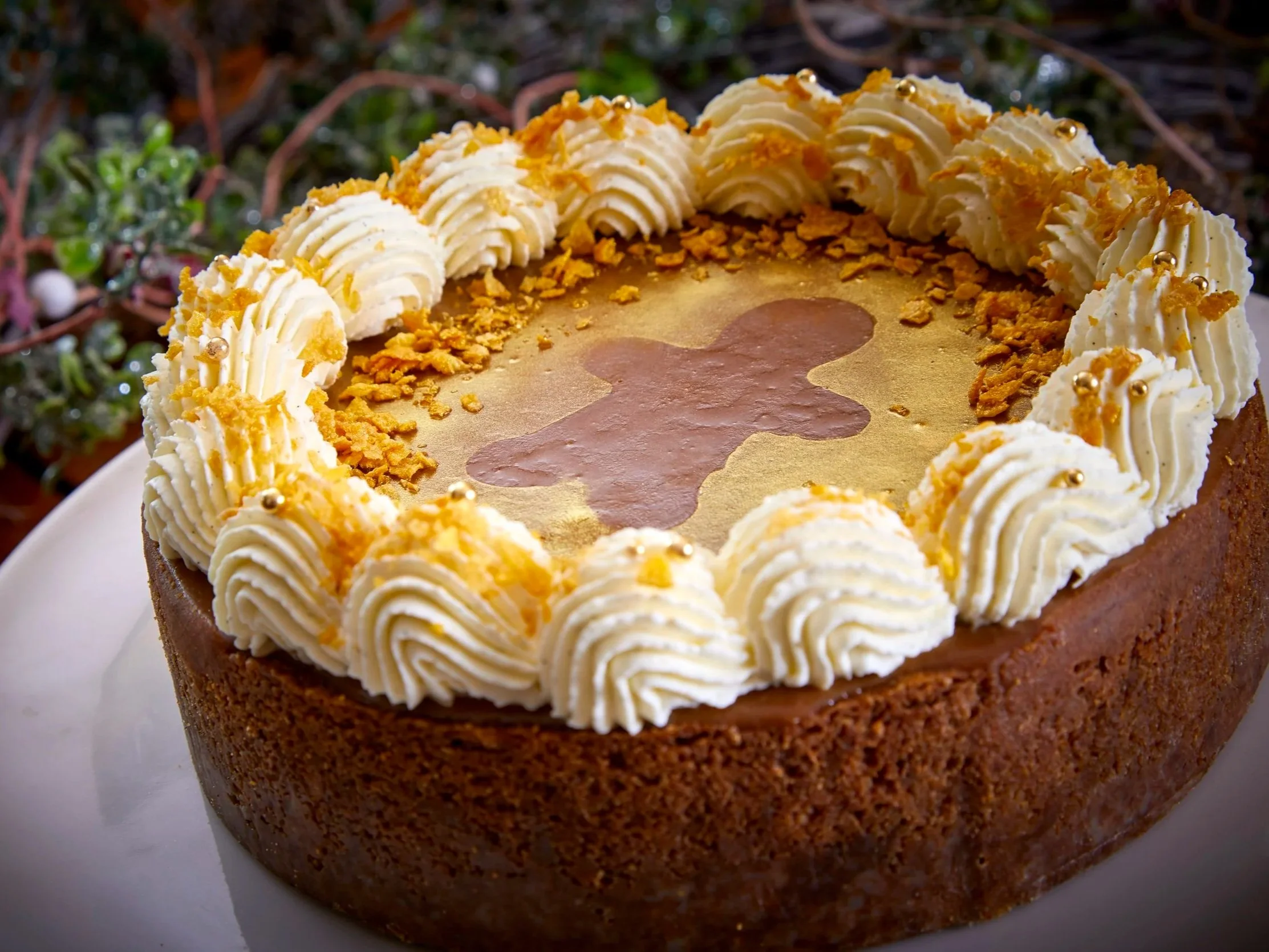 Gingerbread & Toffee Cheesecake