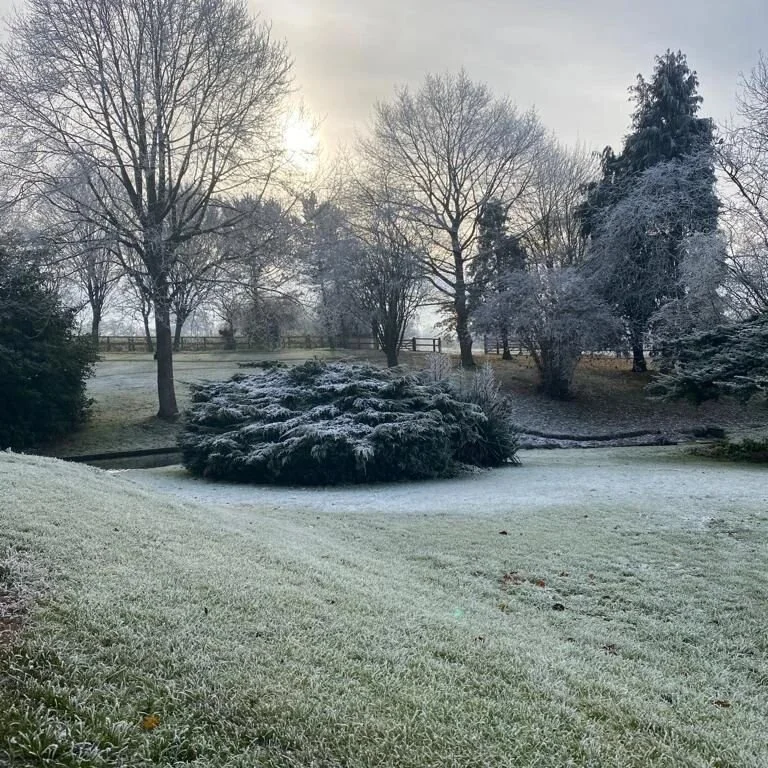 Capturing the beauty of our grounds over the essex countryside earlier this month. 

What a beautiful sight to behold.

#essexcountryside #frostymorning #whataview #englishcountryside #dunmow #stebbing #eventvenue #communityevents