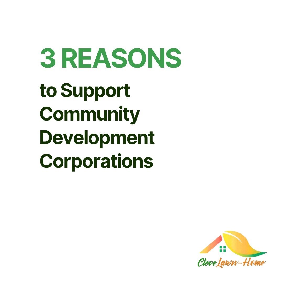 Why should you support #CDCs ?

Community development corporations revitalize and help the communities they serve, transforming the lives of residents every day. This work, however, can only be made possible with the help and support of others.

To l