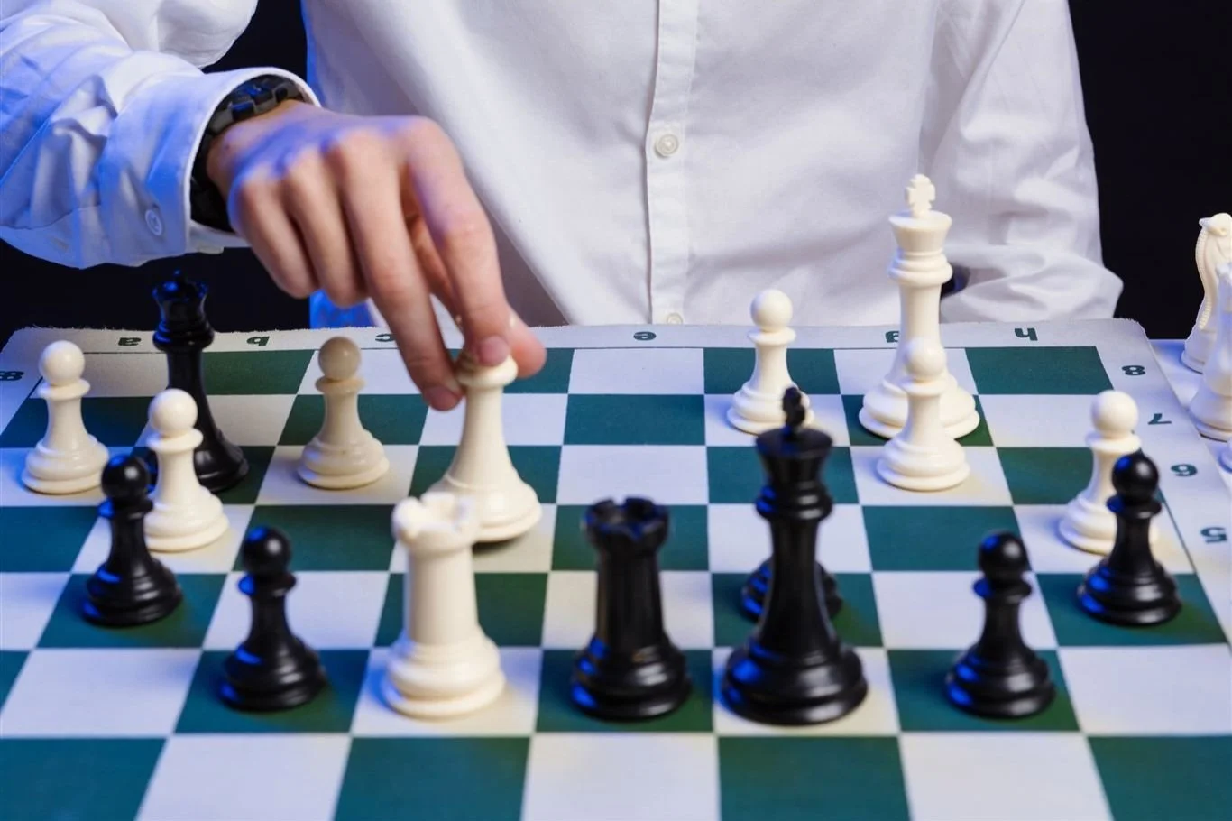 Checkmate - Studio Senior Photos