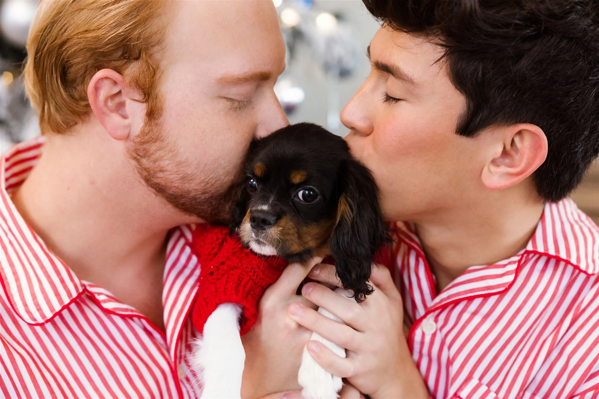 A Holiday Session With Seth and Carter
