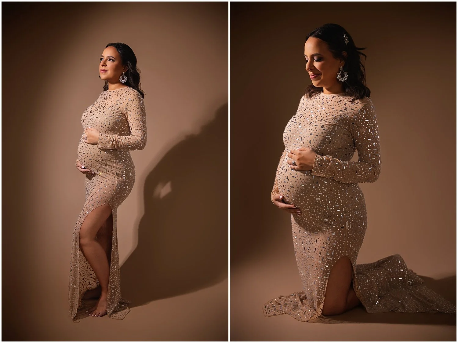 Glam Maternity Studio Photoshoot!