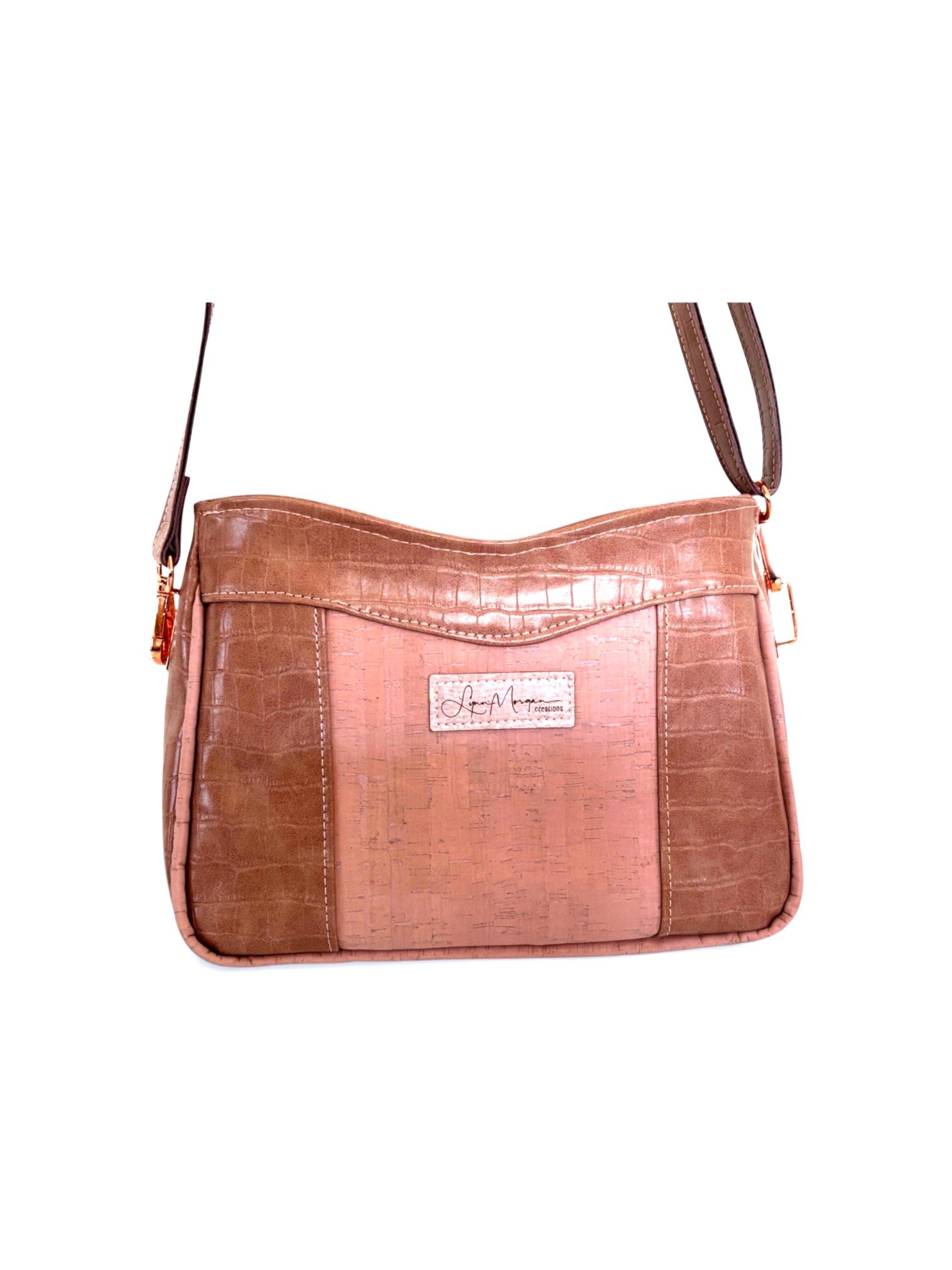 Eva Pink Cork 'n' Croc - $100