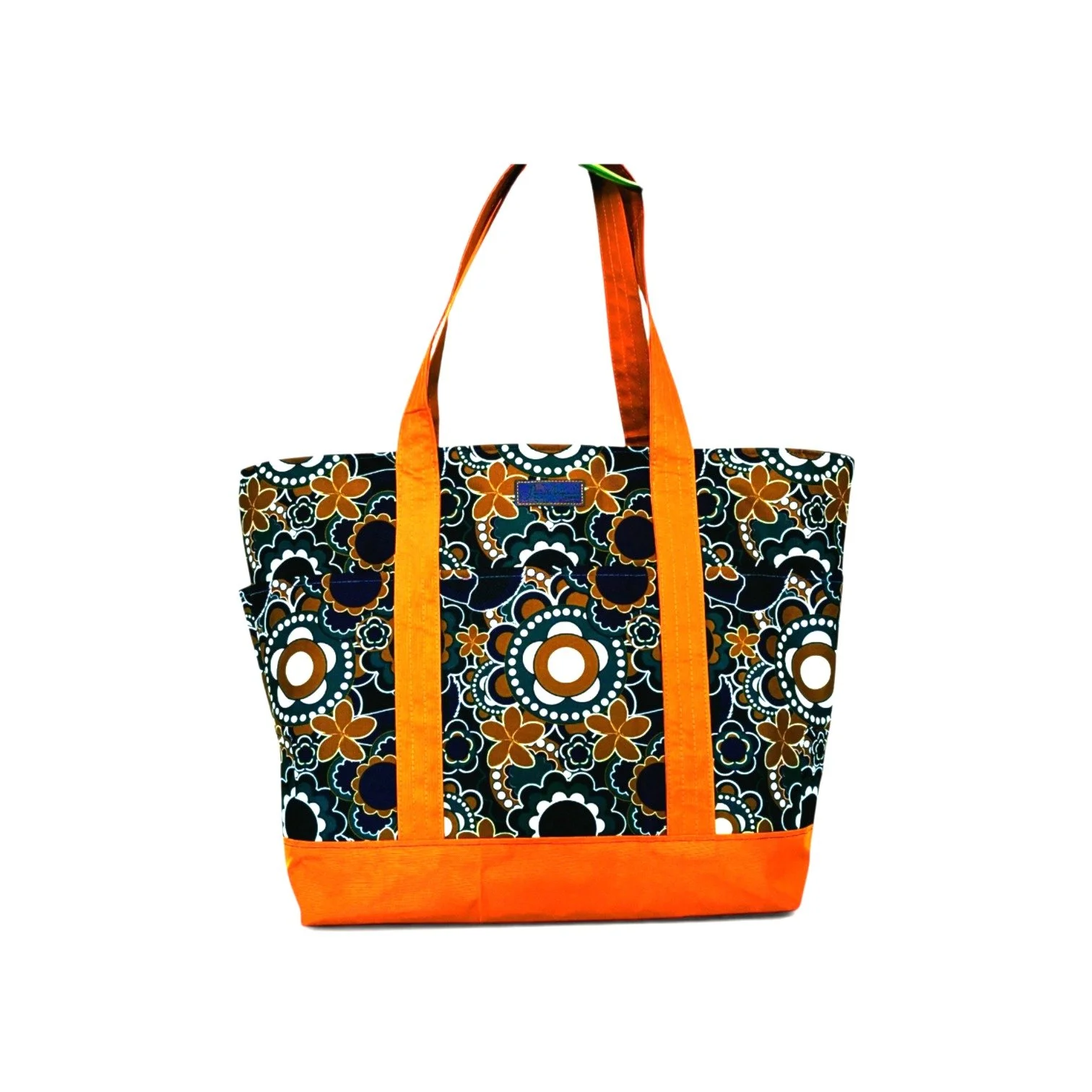 Sunshine Beach Tote - orange/purple - 