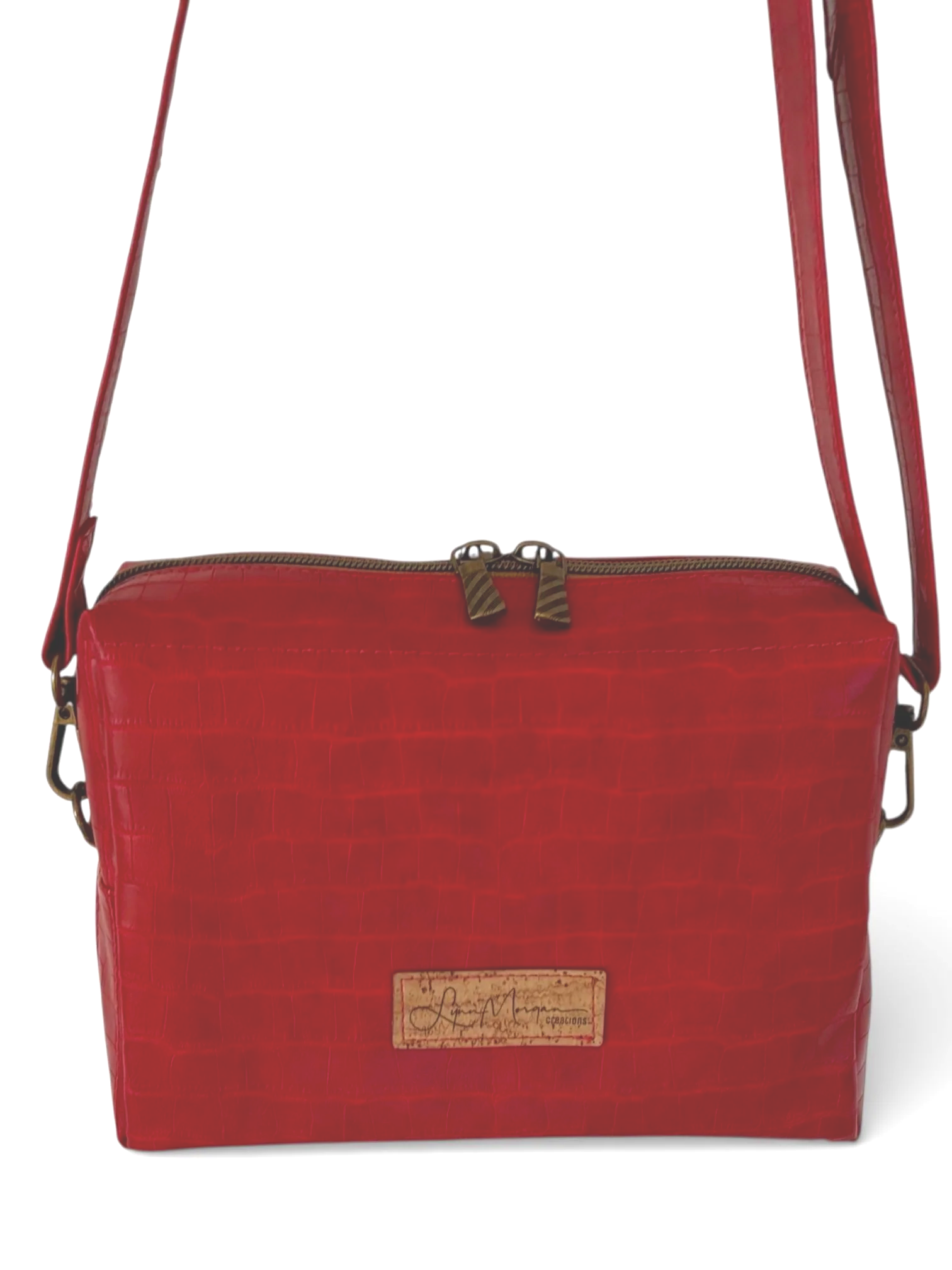 Lisa Red Croc - $80