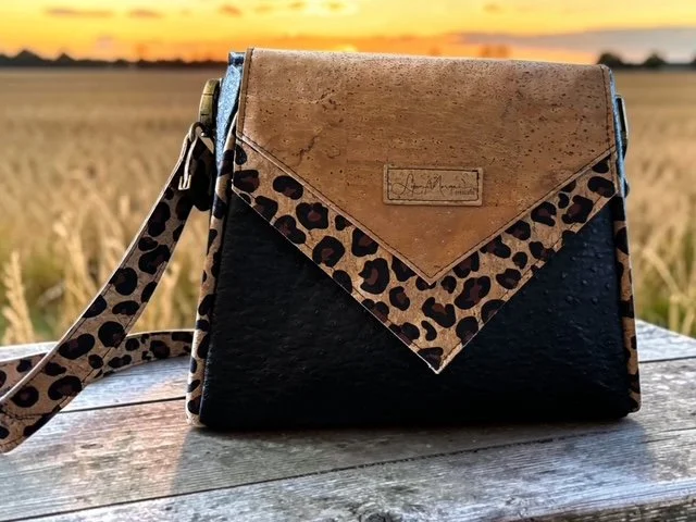 Belen Cork/Leopard - $120