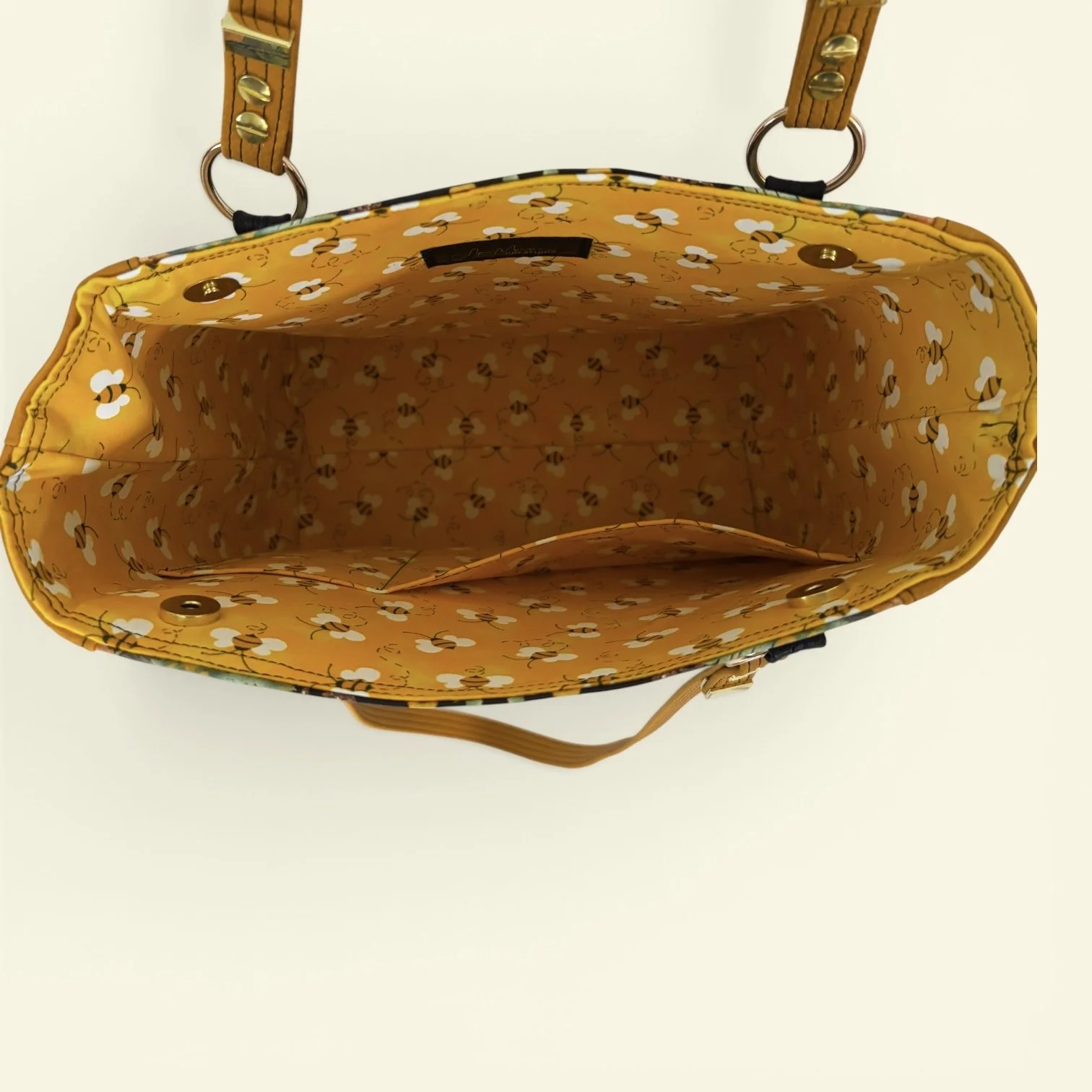Muerqo Tote - Queen Bee - inside