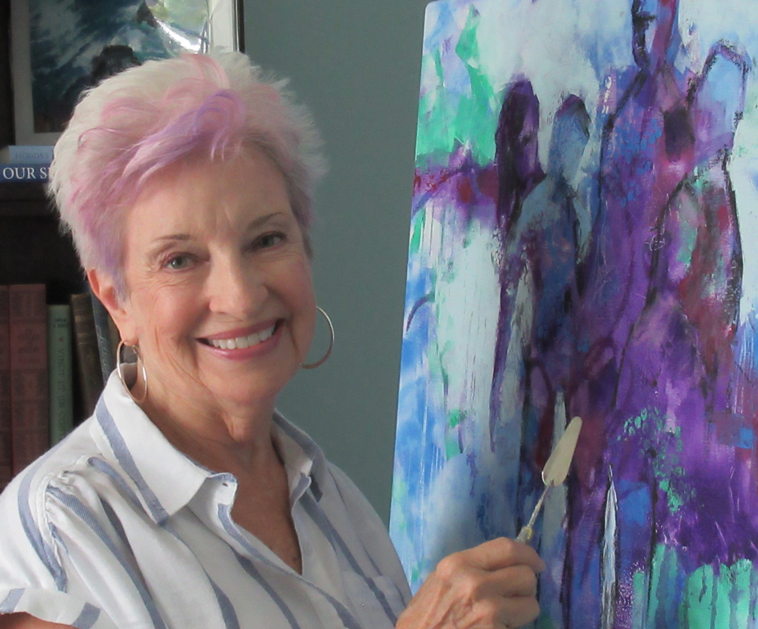 Biography — Lynn Contemporary Oil & Pastel Paintings