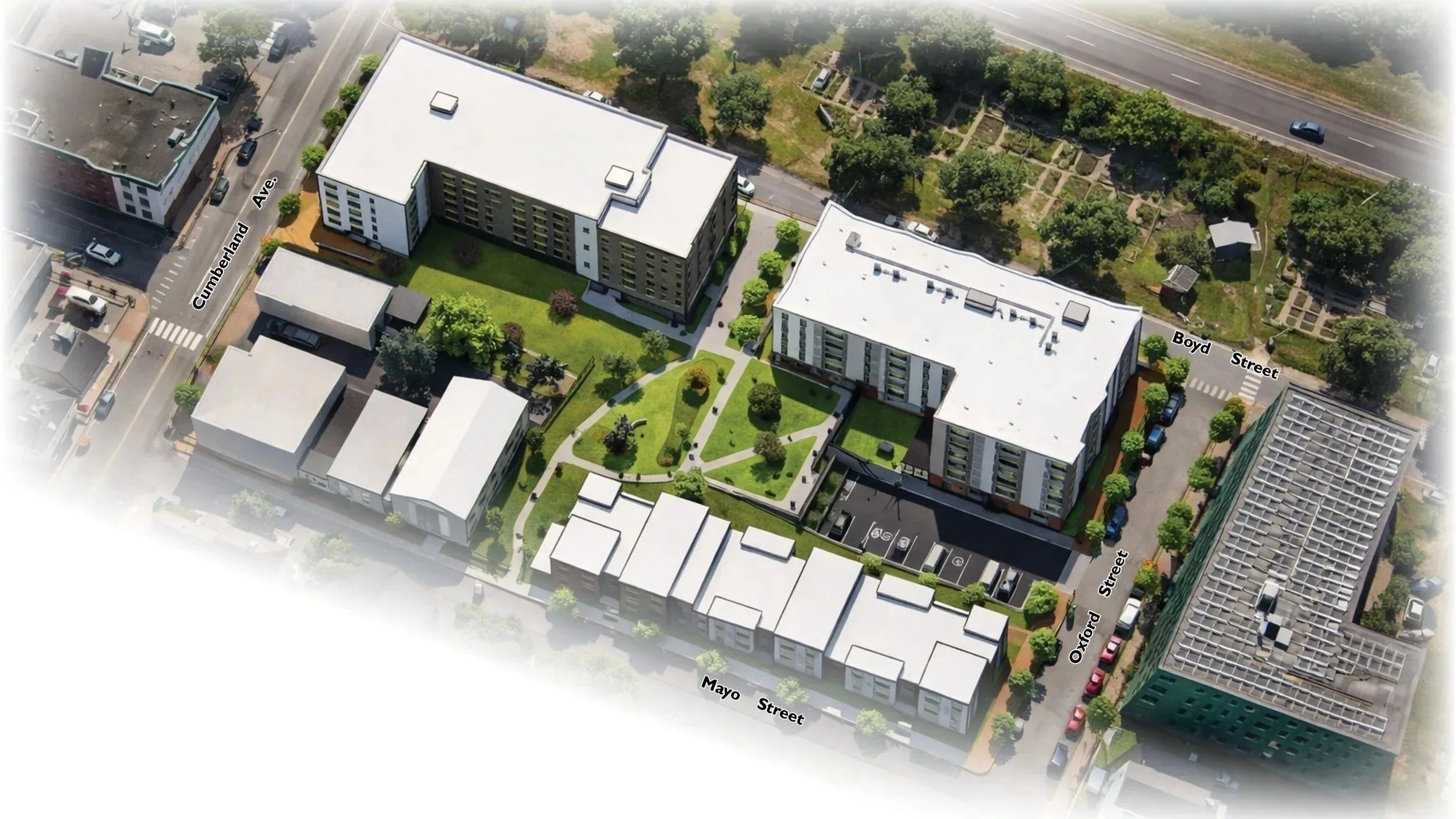 COMB Block site plan