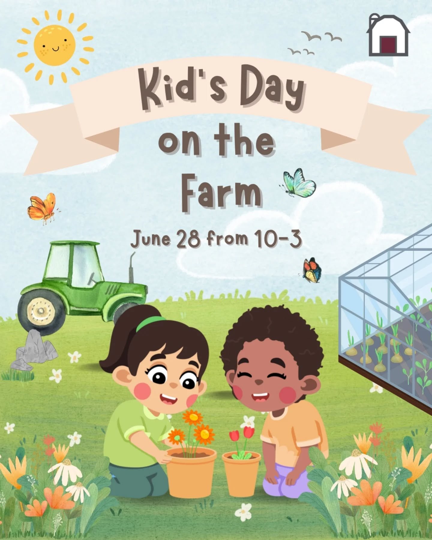We are so very excited to welcome children to the farm next Saturday! If your children love plants, enjoy being outdoors, are curious and love to learn, or want to just have FUN, this day is perfect for them! Registration is required: visit our websi